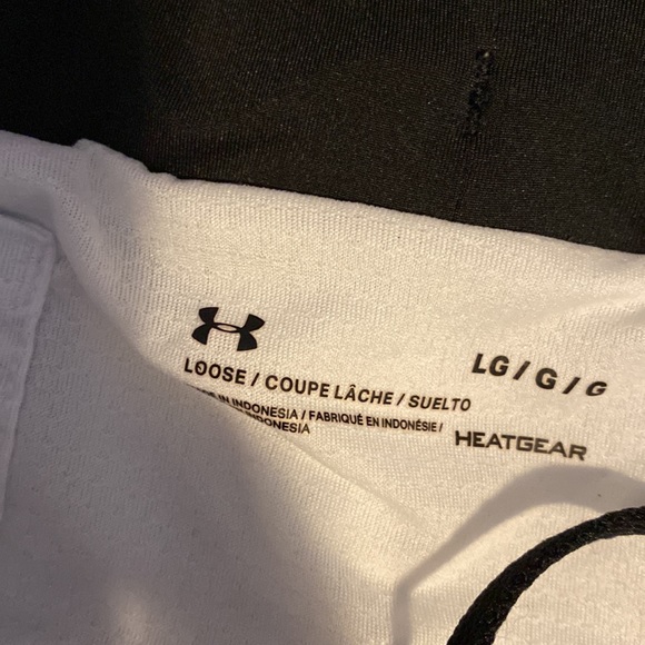 womens white under armour running shorts - Picture 3 of 3